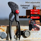 4-Inch 3-in-1 Adjustable Mini Pliers – Non-Slip DIY Hand Tool Adjustable Mini Pliers Richie's Black