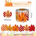 Maple Leaf Chalkboard Border Trim – 10M Self-Adhesive Roll Decorative Border Trim Richie's 1 Roll