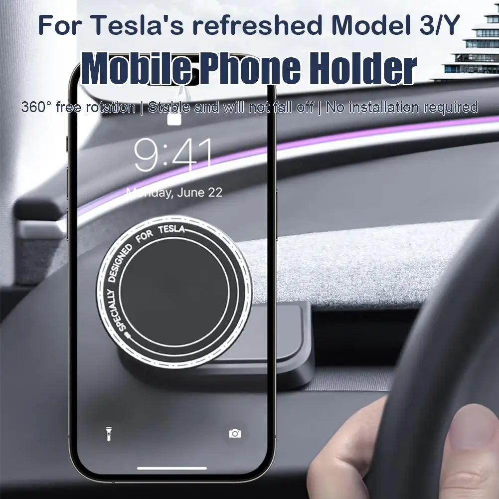 Universal Magnetic Car Phone Holder | MagSafe Dashboard Mount Car Phone Mount Richie's