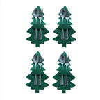 Christmas Cutlery Holder Bags | Festive Non-Woven Fabric 4 Pcs Cutlery Holder Bags Richie's 9