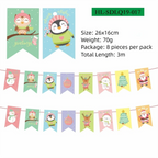 Santa Claus Christmas Bunting Banner | DIY Holiday Party Decor Christmas Party Banner Richie's E