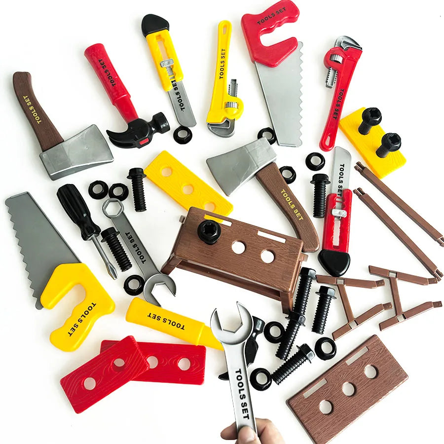 Kids' Pretend Play Tool Set – Toy Drill & Screwdriver Pretend Play Tool Set Richie's