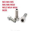 304 Stainless Steel Hollow Socket Cap Screws M3–M12 Allen Bolt Hollow Cap Screws Richie's 10pcs M5 4mm