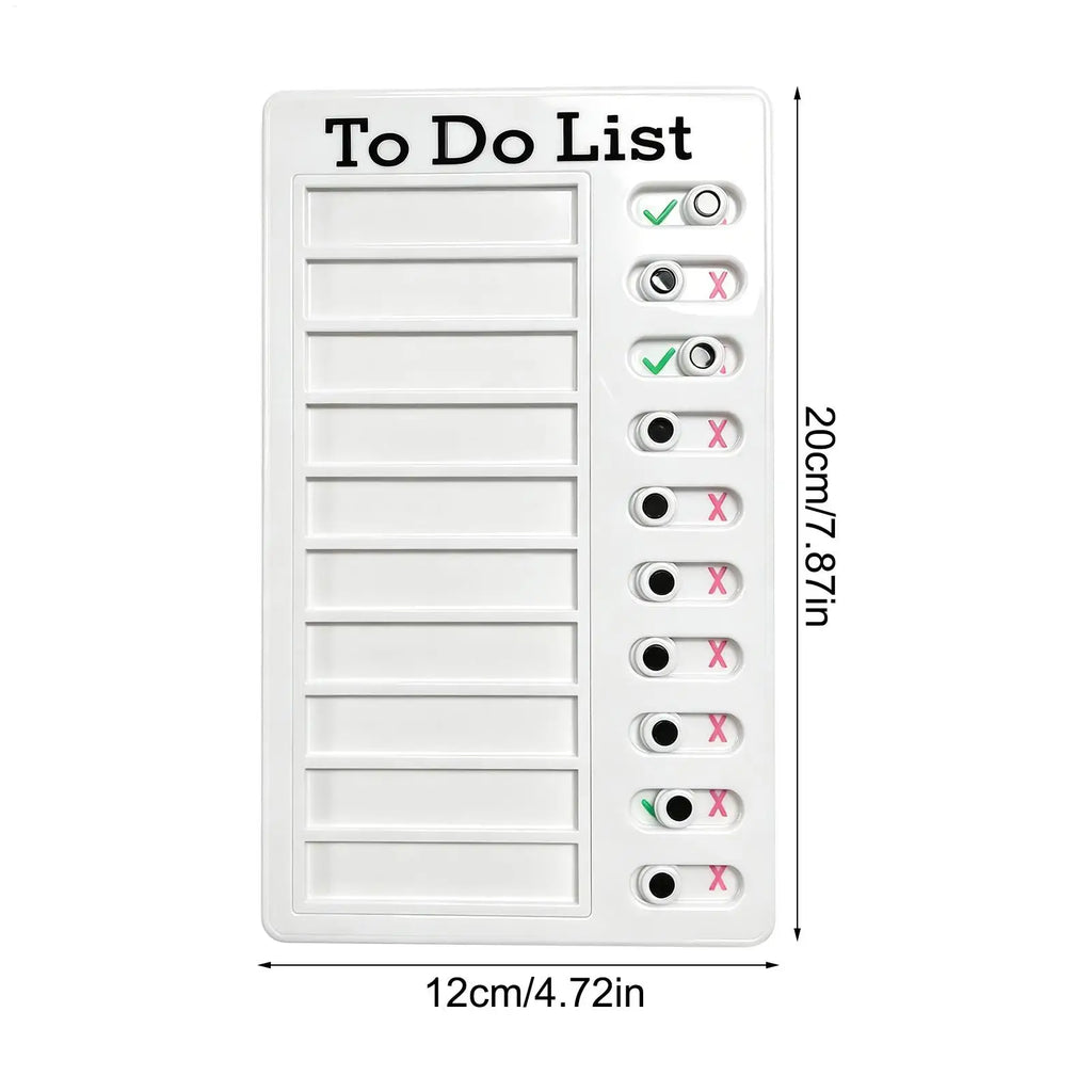 Kids Reusable Sliding Routine Chart & Schedule Board Kids Chore Chart Board Richie's
