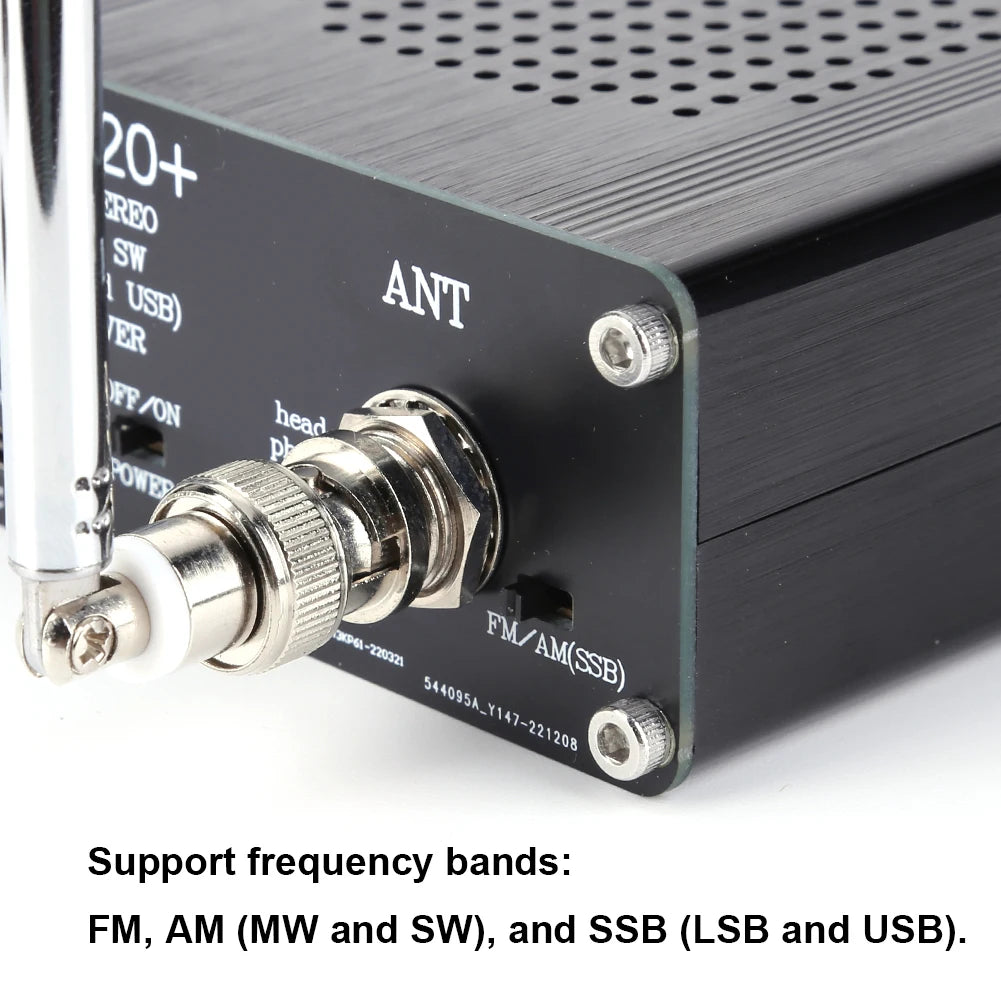 ATS-20+ Si4732 Full Band Radio Receiver FM AM SW SSB OLED Portable Radio Receiver Richie's