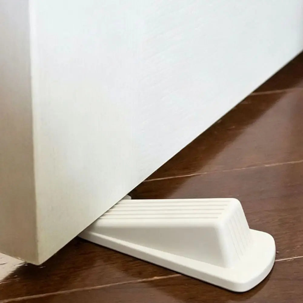 PVC Door Stopper Wedge Non-Slip Anti-Slam Punch-Free Holder Door Stopper Wedge Richie's
