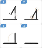 Universal Foldable Desk Phone Stand – Adjustable Desktop Holder Phone Stand Richie's