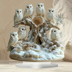 2D Anime Owl Statue Acrylic Desktop Decor & Gift Figurine Decorative Figurine Richie's 9