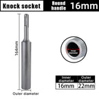 Rotary Hammer Drill Bit Driver 8–20mm Hardened Steel Stake Rod Hammer Drill Bit Driver Richie's 16mm