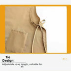 Waterproof Long Vest Apron with Pockets | Kitchen & Art Kitchen Apron Richie's
