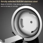 Stainless Steel Egg Cracker & Separator – Spring Design Tool Egg Cracker Tool Richie's