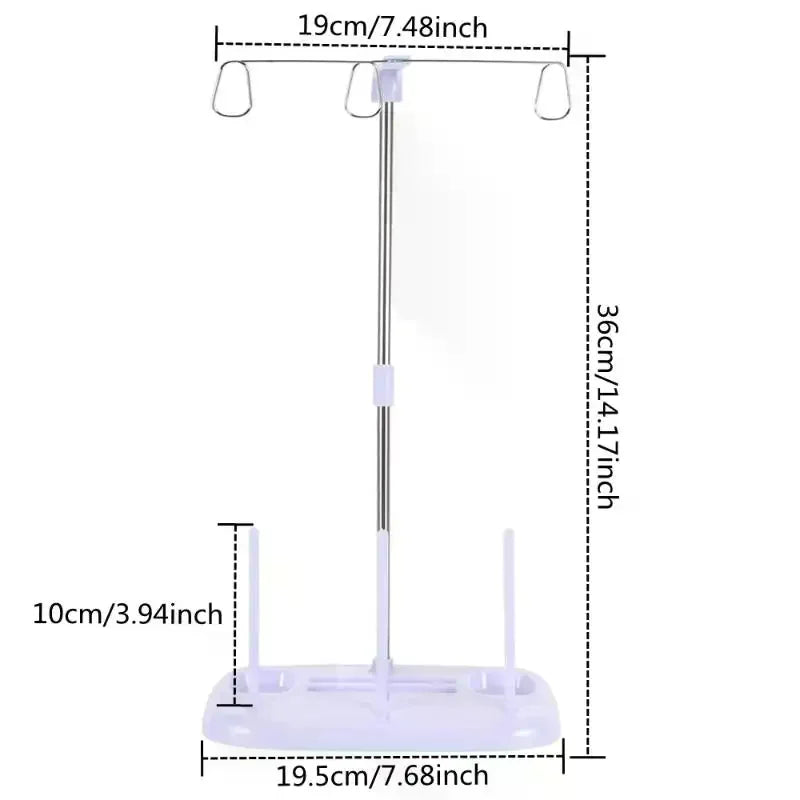 Plastic Cone Thread Spool Holder for Sewing & Overlock Machines Thread Spool Holder Richie's