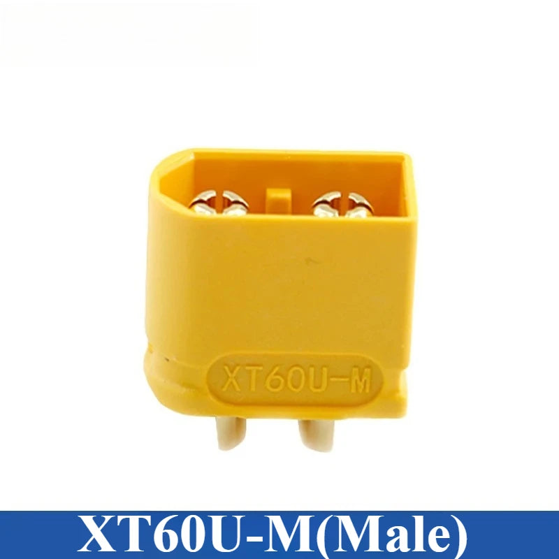 XT60 High Current Connector Plug – RC Aircraft & LiPo Battery RC Battery Connector Richie's XT60U-M yellow