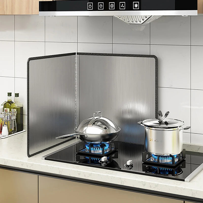 Foldable Stainless Steel Oil Splatter Guard for Stovetop Stovetop Splatter Guard Richie's 1pcs