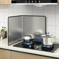 Foldable Stainless Steel Oil Splatter Guard for Stovetop Stovetop Splatter Guard Richie's 1pcs