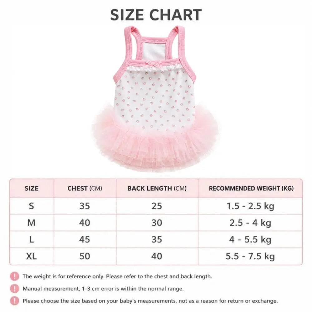 Pink Bow Tutu Pet Princess Dress – Dogs & Cats S to XL Pet Princess Dress Richie's