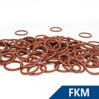 Brown FKM O-Rings CS3mm – Heat & Chemical Resistant Seals Rubber O-Ring Seals Richie's