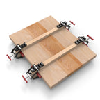 ENJOYWOOD 4-Way Panel Clamp – Aluminum Wood Gluing Cabinet Clip Woodworking Panel Clamp Richie's