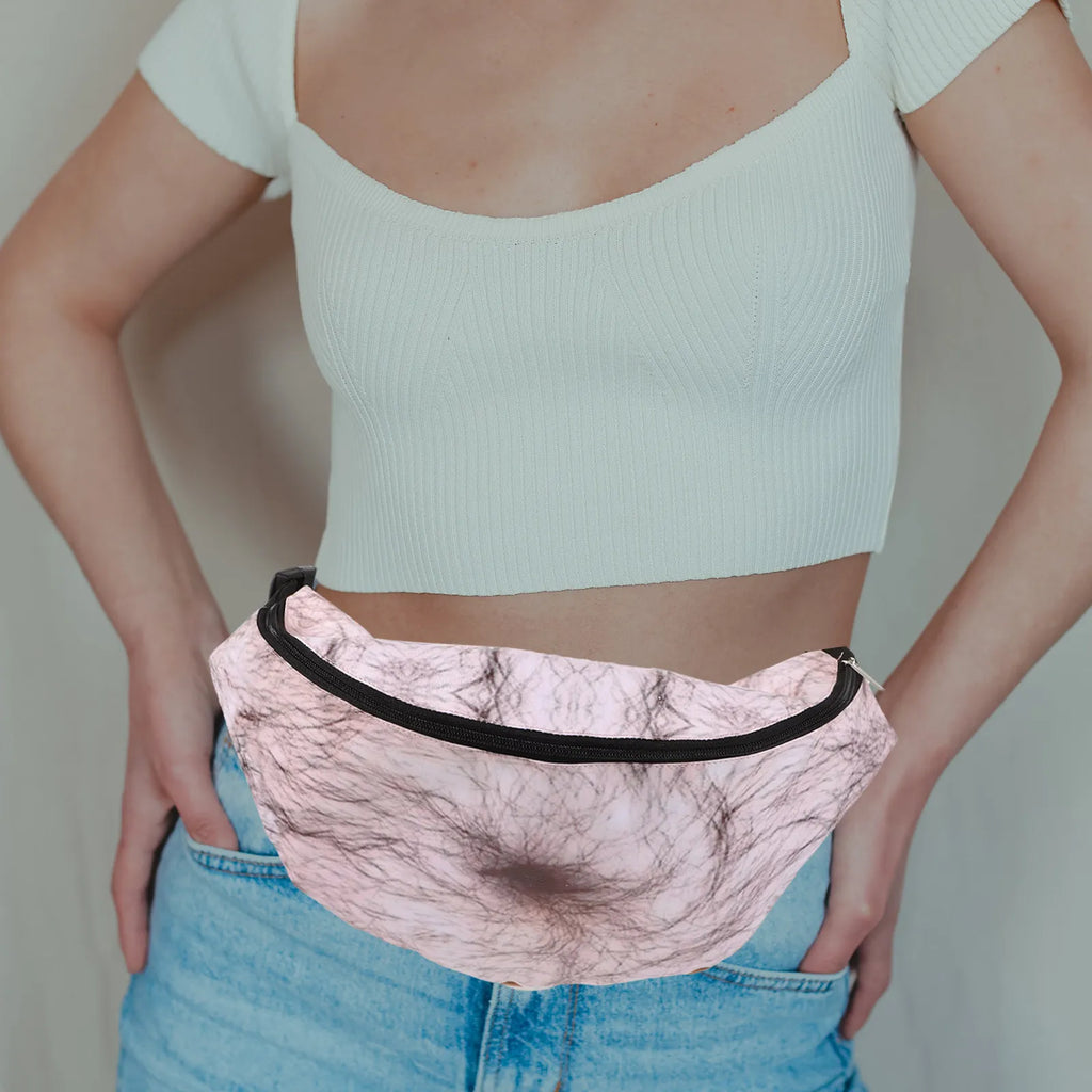 3D Beer Belly Fanny Pack – Funny Unisex Anti-Theft Waist Bag Novelty Fanny Pack Richie's
