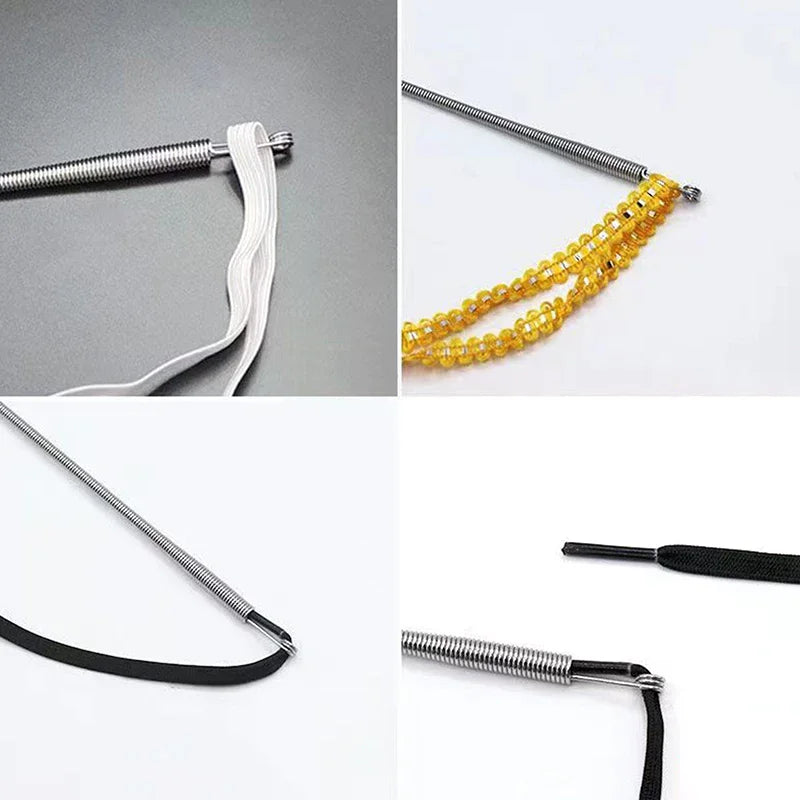 Flexible Drawstring Threader Spring String Pull Tool 1/3 Pcs Drawstring Threader Tool Richie's