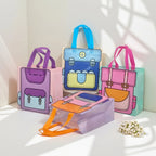 4 Pcs Cute Printed Party Tote Bags – Gifts for Any Occasion Party Gift Bag Richie's