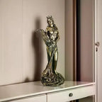 Mini Tyche Fortuna Greek Goddess Fortune Resin Statue Sculpture Decorative Sculpture Richie's