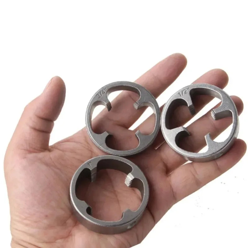 6-Piece NPT Pipe Threader Set – 1/2, 3/4 & 1" Die Wrench Kit Pipe Threader Set Richie's