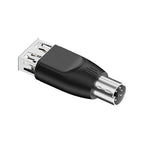 USB to PS/2 Adapter Converter for Keyboard & Mouse USB PS/2 Adapter Richie's C