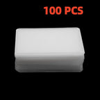 PVC Trading Card Top Loaders Hard Plastic Sleeves 20–100 Pack Card Top Loaders Richie's 100Pcs horizontal