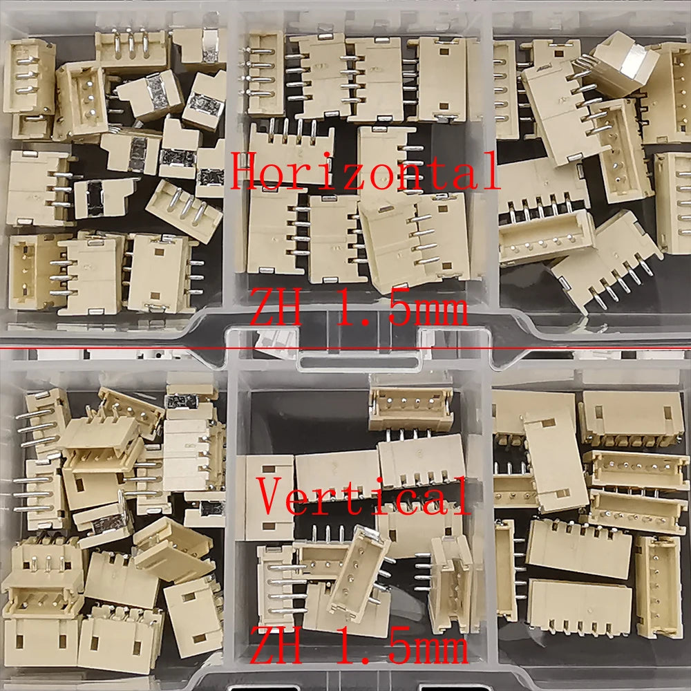 JST Connector Kit – Multi-Pitch Male & Female Housing Terminal Set Connector Terminal Kit Richie's