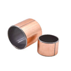 2-Pack PTFE Composite Copper Bushing Self-Lubricating Oil-Free Bearing Plain Bearing Bushing Richie's