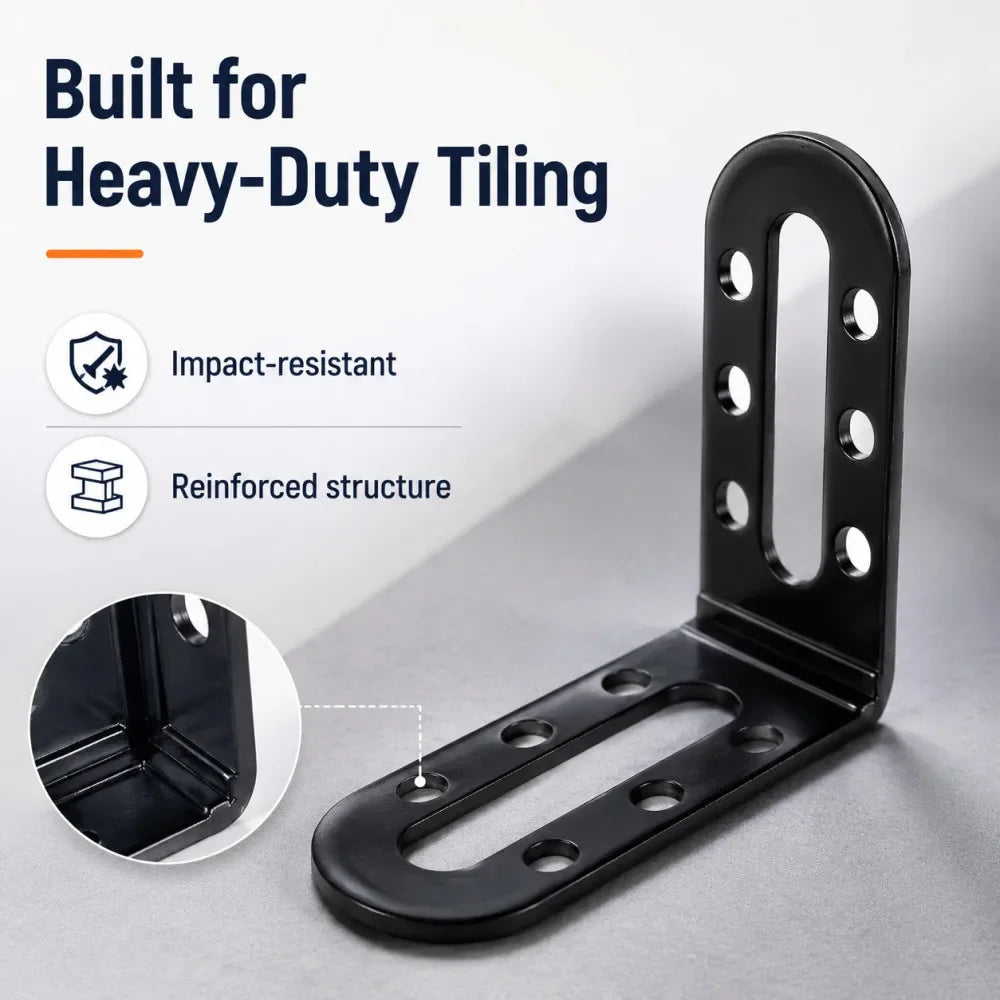 25PCS Tile Leveling Angle Clips – Floor & Wall Tile Spacers Tile Leveling Clips Richie's