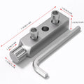 Pipe Valve Thread Extractor – Broken Faucet Screw Remover Tool Thread Extractor Tool Richie's A
