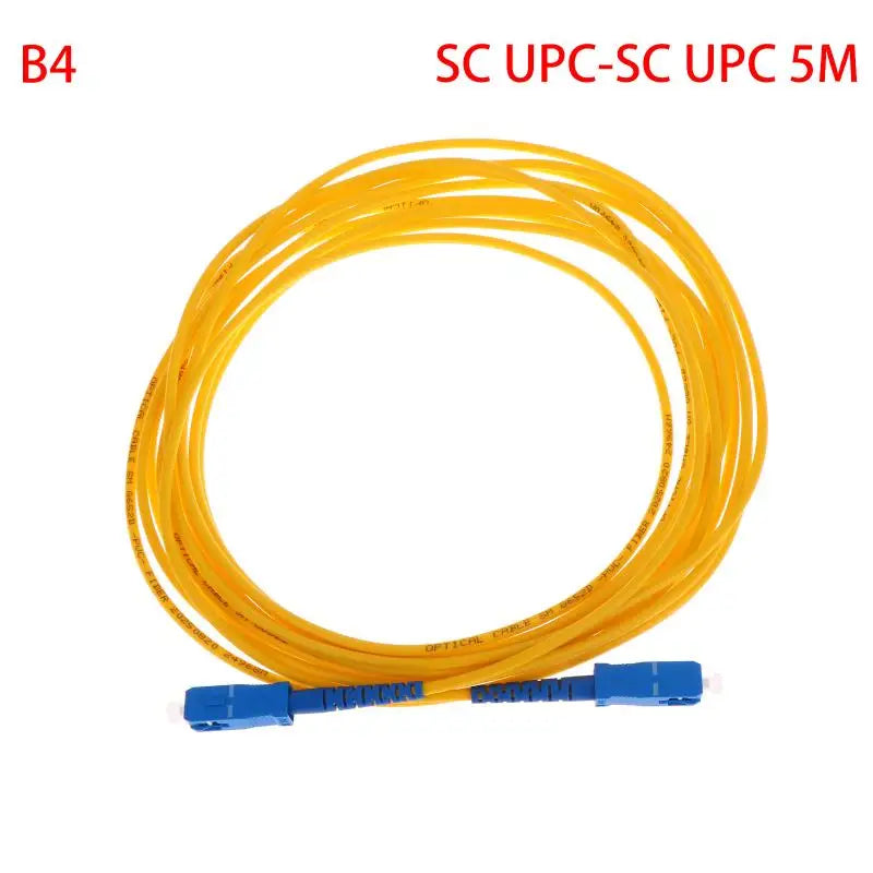 Single Mode Fiber Optic Patch Cord Simplex SM 9/125 UPC FTTH Fiber Optic Patch Cord Richie's A8