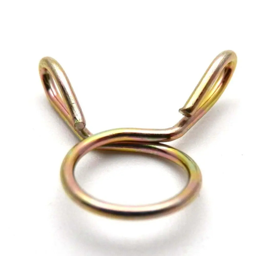 10Pcs Hose Clamp Kit 5–31mm Zinc Plated Spring Steel Pipe Clips Hose Clamp Kit Richie's