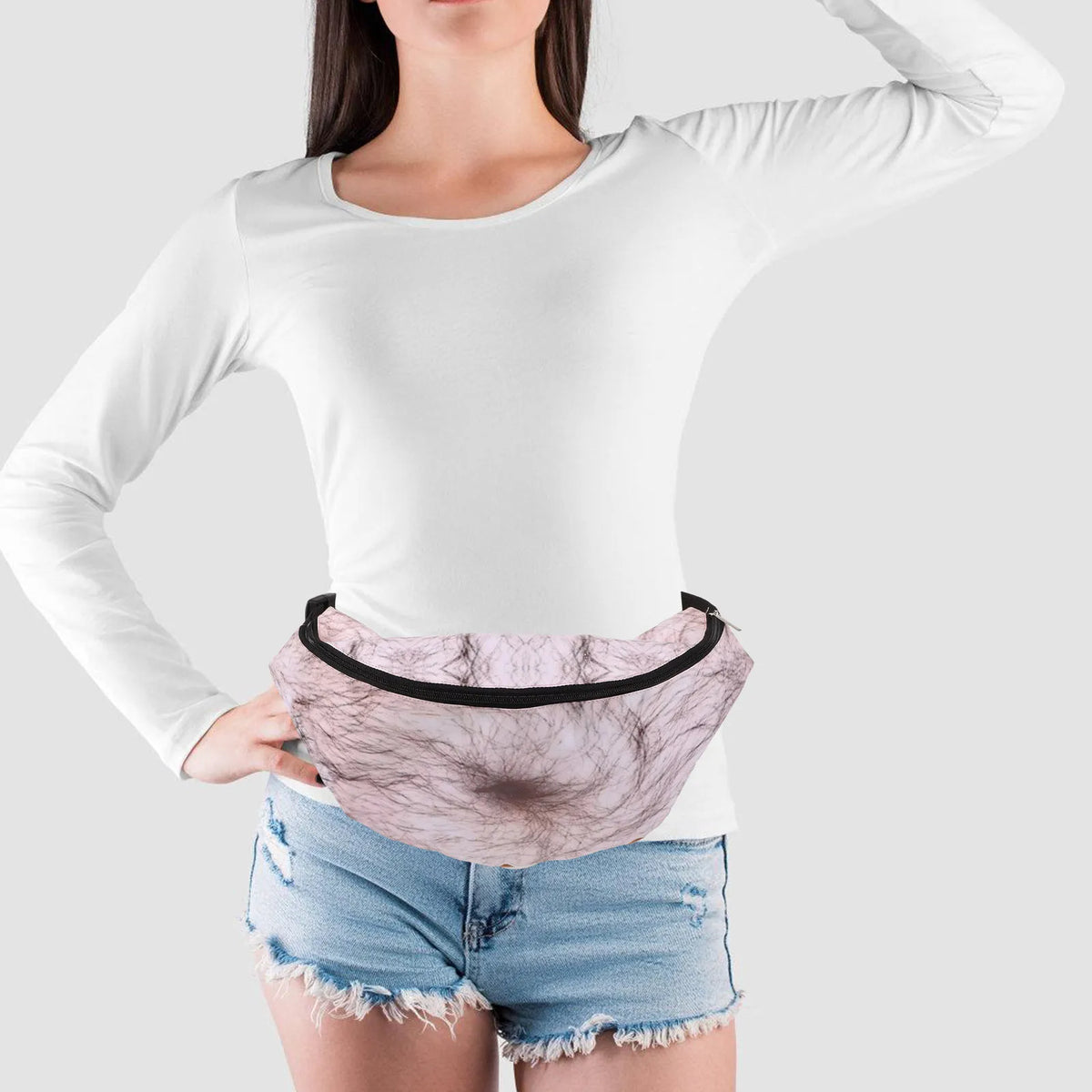3D Beer Belly Fanny Pack – Funny Unisex Anti-Theft Waist Bag Novelty Fanny Pack Richie's