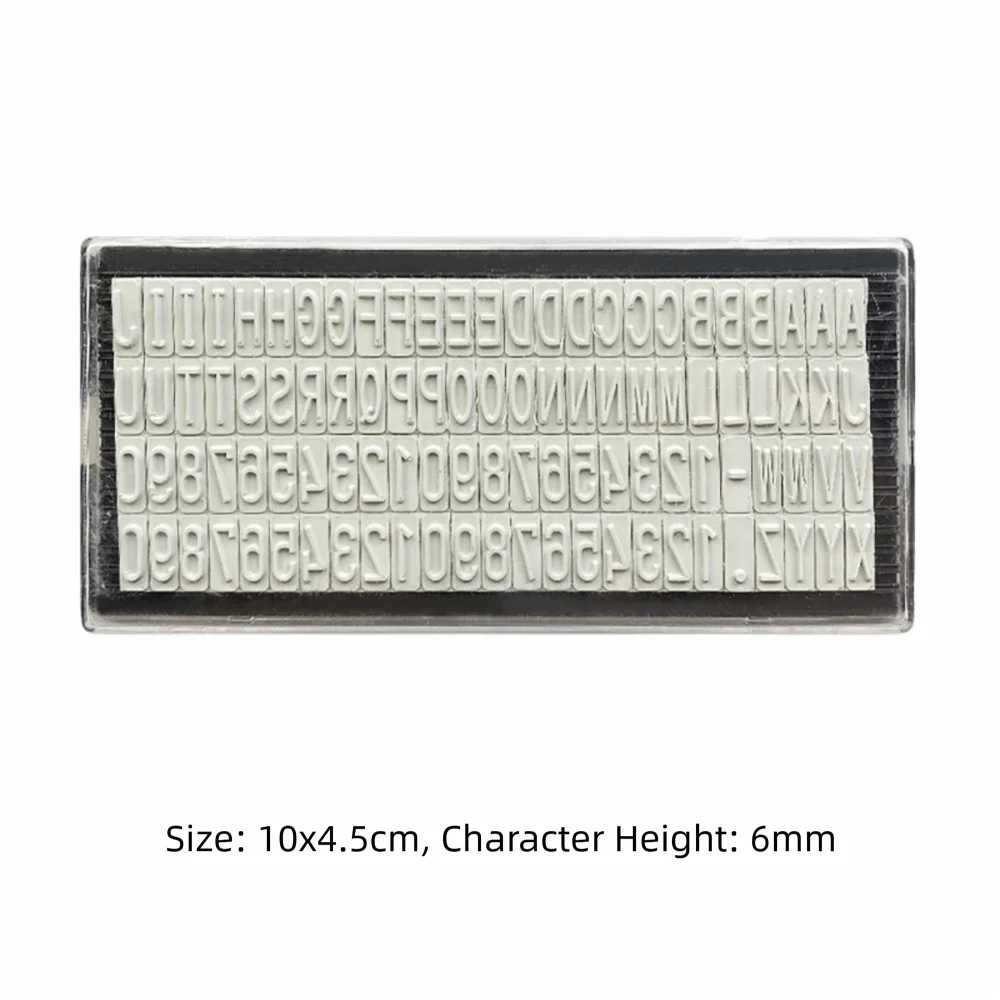 DIY Self-Inking Stamp Kit – Adjustable Multi-Size Monogram Set Self-Inking Stamp Kit Richie's Plate-4