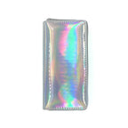 Holographic Laser Women's Wallet Long Zipper Purse & Card Holder Women's Long Wallet Richie's Silver China Mainland