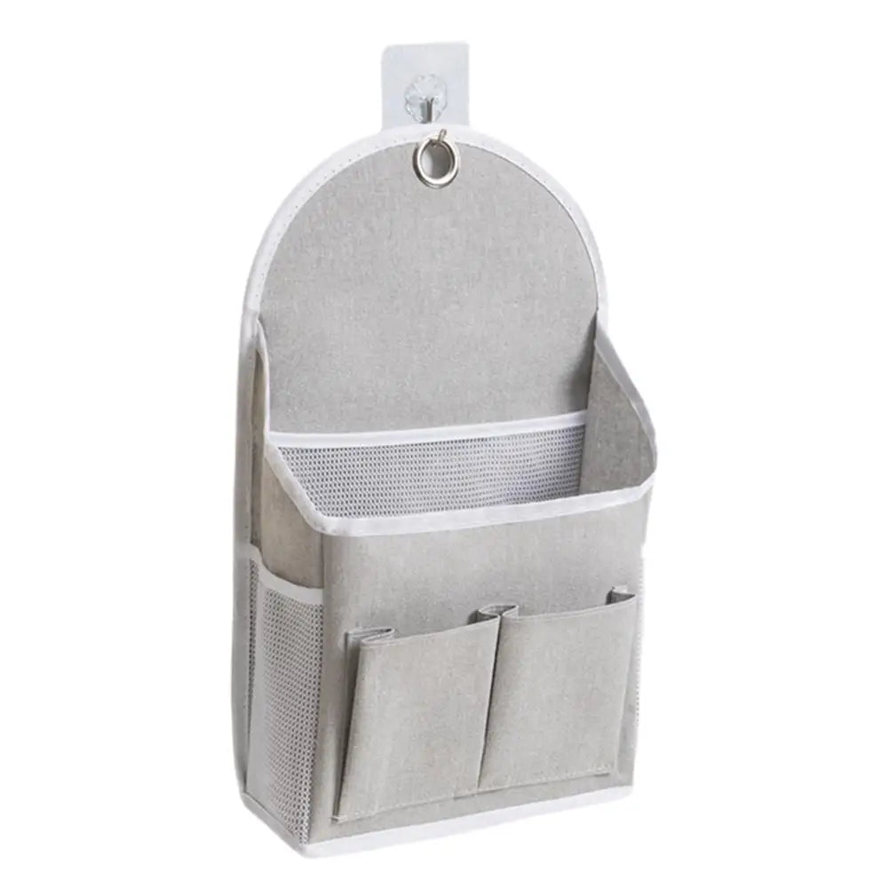 Fabric Hanging Door Wall Organizer – Multi-Pocket Storage Bag Hanging Storage Organizer Richie's grey