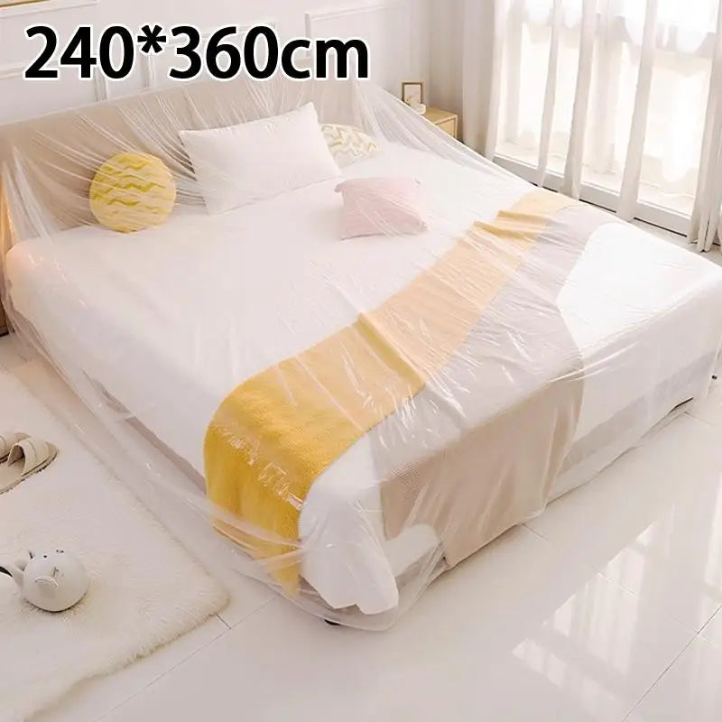 Transparent Waterproof Disposable Mattress Protector Cover Sheet Mattress Protector Richie's one size B