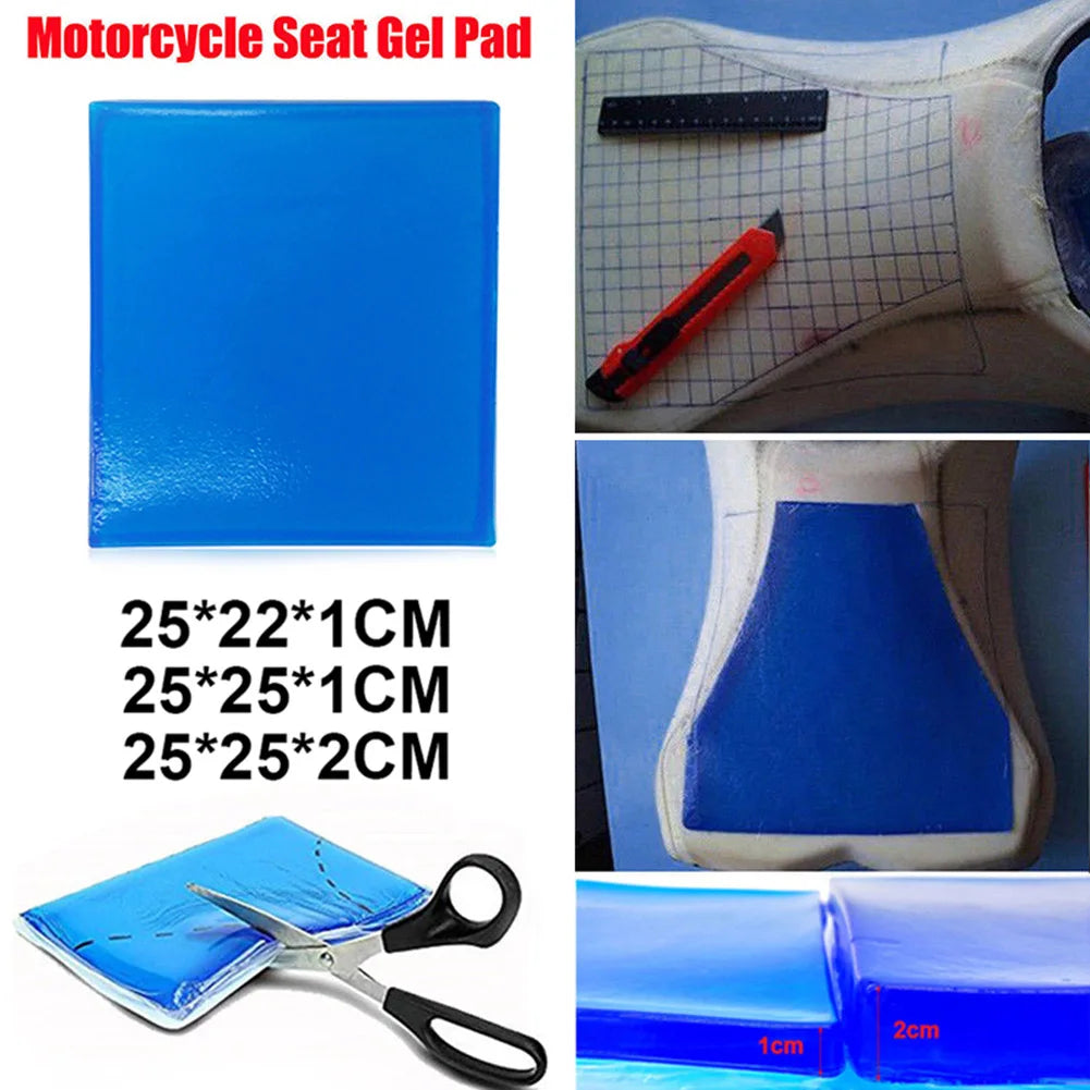 Motorcycle Seat Gel Pad – Shock-Absorbing Cushion | JOCESTYLE Motorcycle Seat Pad Richie's