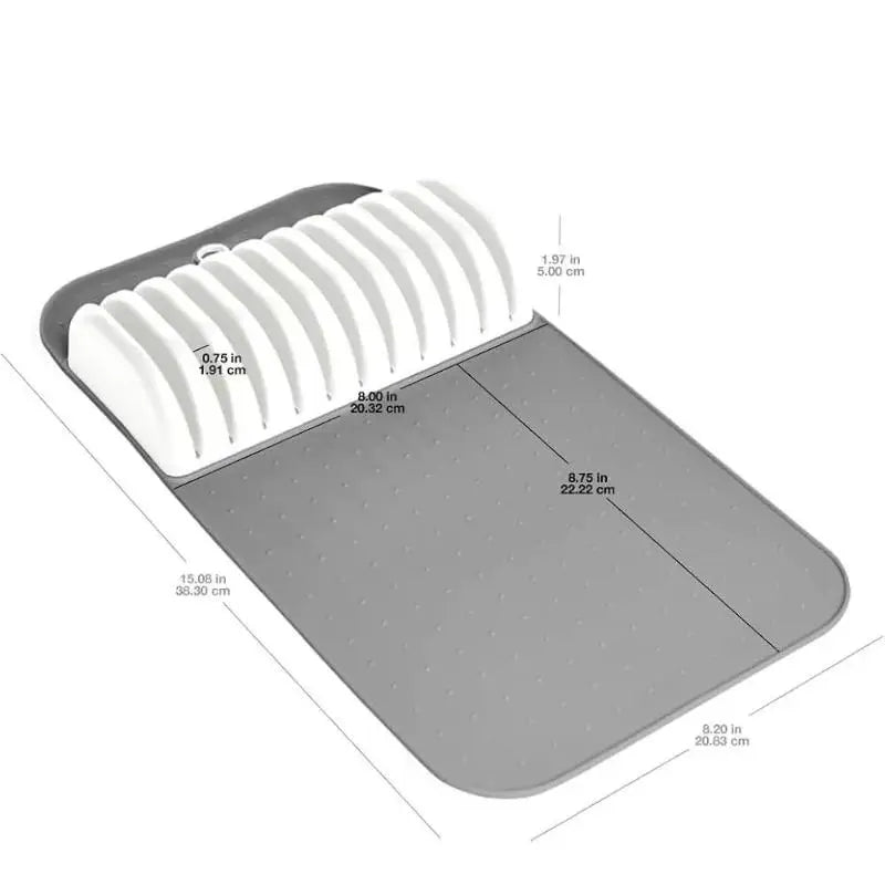 Knife Drawer Organizer Mat – 5 or 11 Slot Non-Slip Knife Drawer Organizer Richie's
