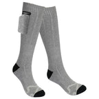 APWIKOGER Electric Heated Socks – USB Thermal Winter Warmth Electric Heated Socks Richie's Basic Gray