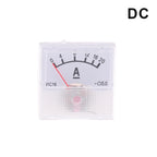 Analog Panel Voltmeter Ammeter AC/DC Voltage Current Meter Analog Panel Meter Richie's DC 20A