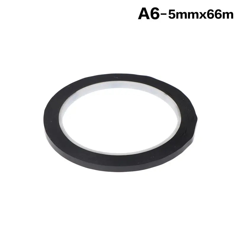 Self-Adhesive Grid Marking Tape 5/8mm 66M – PET Positioning Tape Marking Tape Richie's 5mm Black