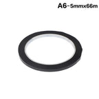 Self-Adhesive Grid Marking Tape 5/8mm 66M – PET Positioning Tape Marking Tape Richie's 5mm Black
