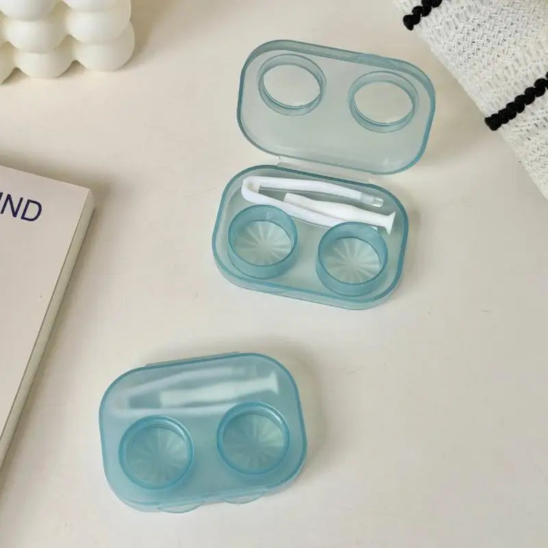 Contact Lens Case with Tweezers – Dustproof Travel Organizer Contact Lens Case Richie's A3-1pc