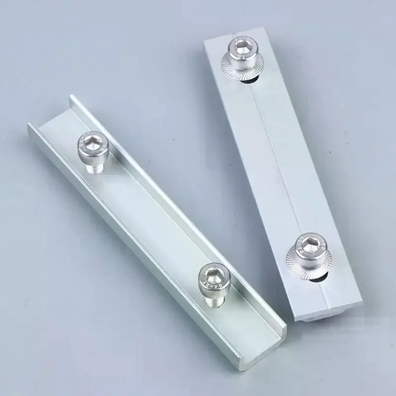 Solar Panel Rail Connector Aluminium Bracket 14cm – Easy Setup Solar Mounting Bracket Richie's