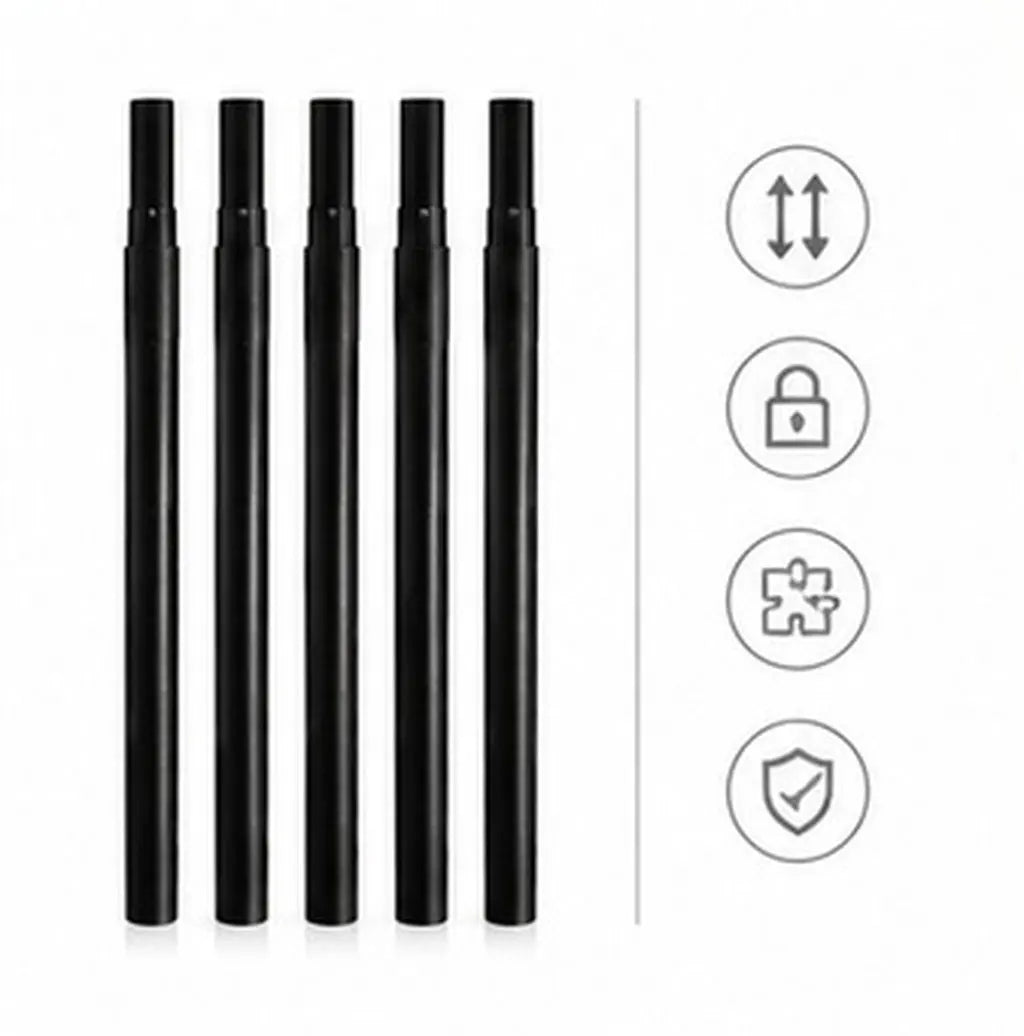 5-Pack Folding Umbrella Telescoping Center Shaft Rod Replacement Umbrella Repair Parts Richie's Default Title