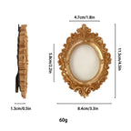 Victorian Vintage Resin Gold Picture Frame – Ornate Antique Style Decorative Picture Frame Richie's Style1-Gold